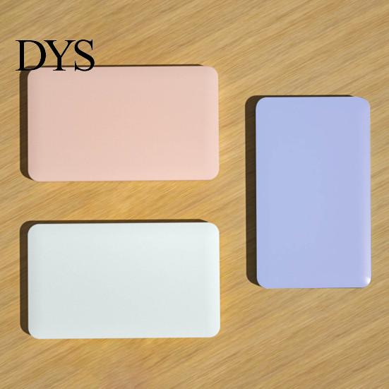 Compact Beauty Accessory Portable Folding Makeup Mirror with Comb, Travel Cosmetic Mirror, Pocket Easy Carry Size & Hair Detangling Comb for