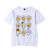Classic Mens Oversize T-shirt Happy Beer Print Tshirt Men Women Oversized T Shirts Beer Graphics Tees Tops Plus Size T-shirts