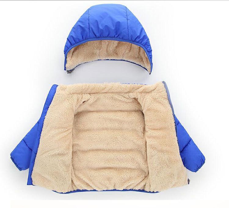 Baby Kinder Jungen Jacken Winter Dicke Mäntel Warme Kaschmir Oberbekleidung Für Mädchen Kapuzenjacke Kinderkleidung 1-6J Kleinkind Übermantel