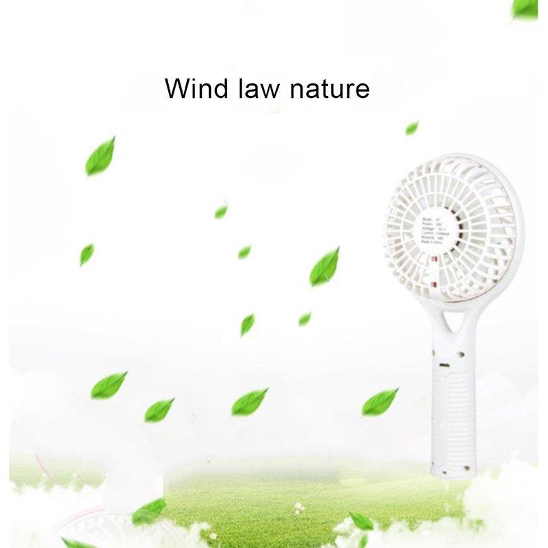 Buy KC Mini Tennis Racket Handheld Fan Creative Mute Wind Volume ...
