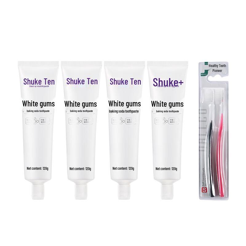 

Shuke Baking Soda Toothpaste & Toothbrush Set