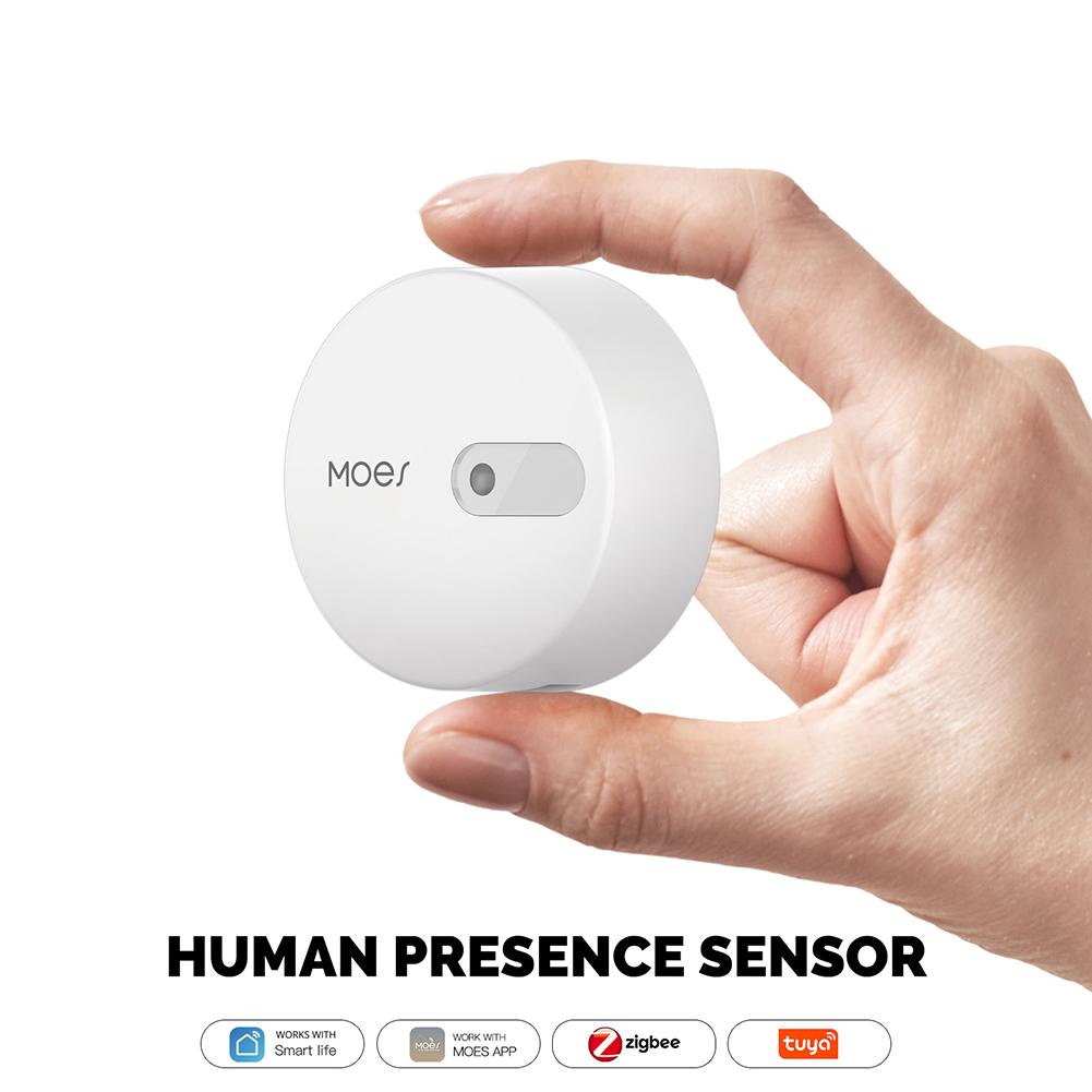 2025 New ZigBee Human Presence Sensor Detector Radar Wave Detection Sensor for Home Security Tuya Smart Human Body Exists Sensor