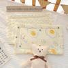 Pure Cotton Cloud-Shaped Baby Pillow - All-Season Soothing Gauze for Infants and Toddlers