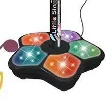 Non-Toxic Kids Toys Karaoke Microphone With Stand Singing Song Musical Instruments Toys With Light Educational Development Games Children