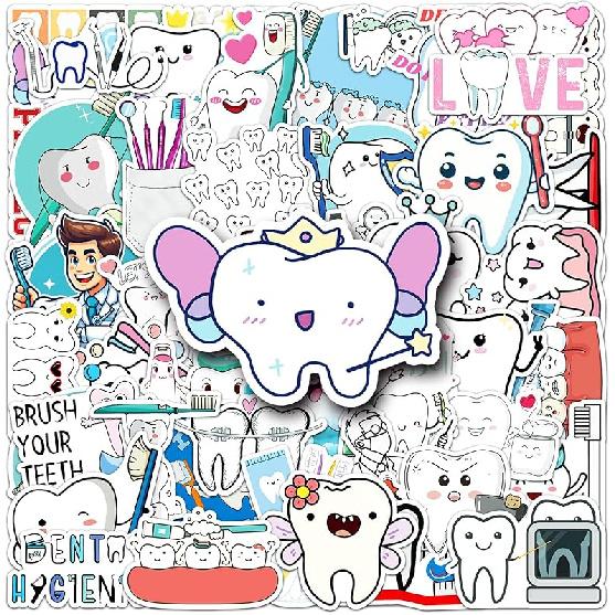 Daily Kitchen Stickers,50pcs Baking Stickers,Kitchen Sticker, Pot Sticker,for Water Bottle,Waterproof Vinyl for Laptop Computer Phone Bumper
