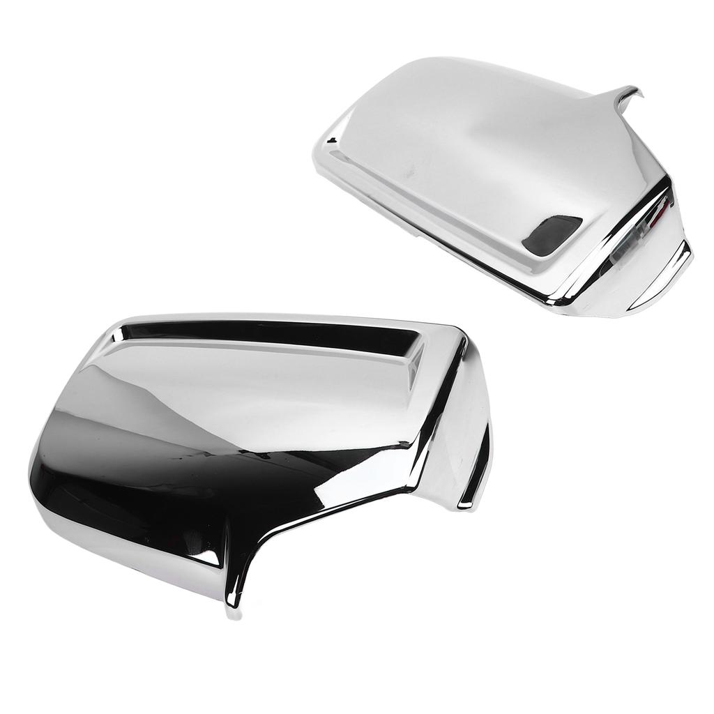1 Pair Door Wing Mirror Chrome Casing Cover Shiny Left Right Rearview Side Mirror Shell Replacement for Sprinter W906