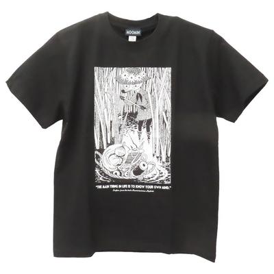 Moomin Suna & My Premium T-Shirt Summer Festival Black Size L