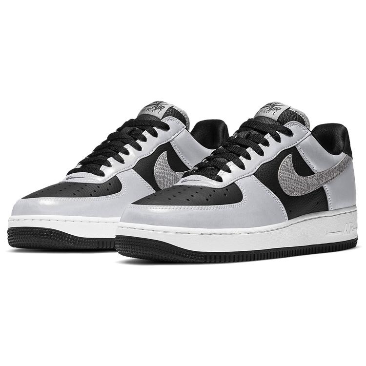 New Nike Air Force 1 Low Silver Snake 2021 DJ6033-001