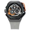 Mazzucato Rim Monza Reversible Chronograph Twin Dial Automatic F1-GYBLK Men's Watch