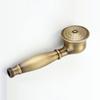 Soporte de mano cromado para ducha de baño de latón, reemplazo de mano para ducha de baño, accesorios de ducha de cobre