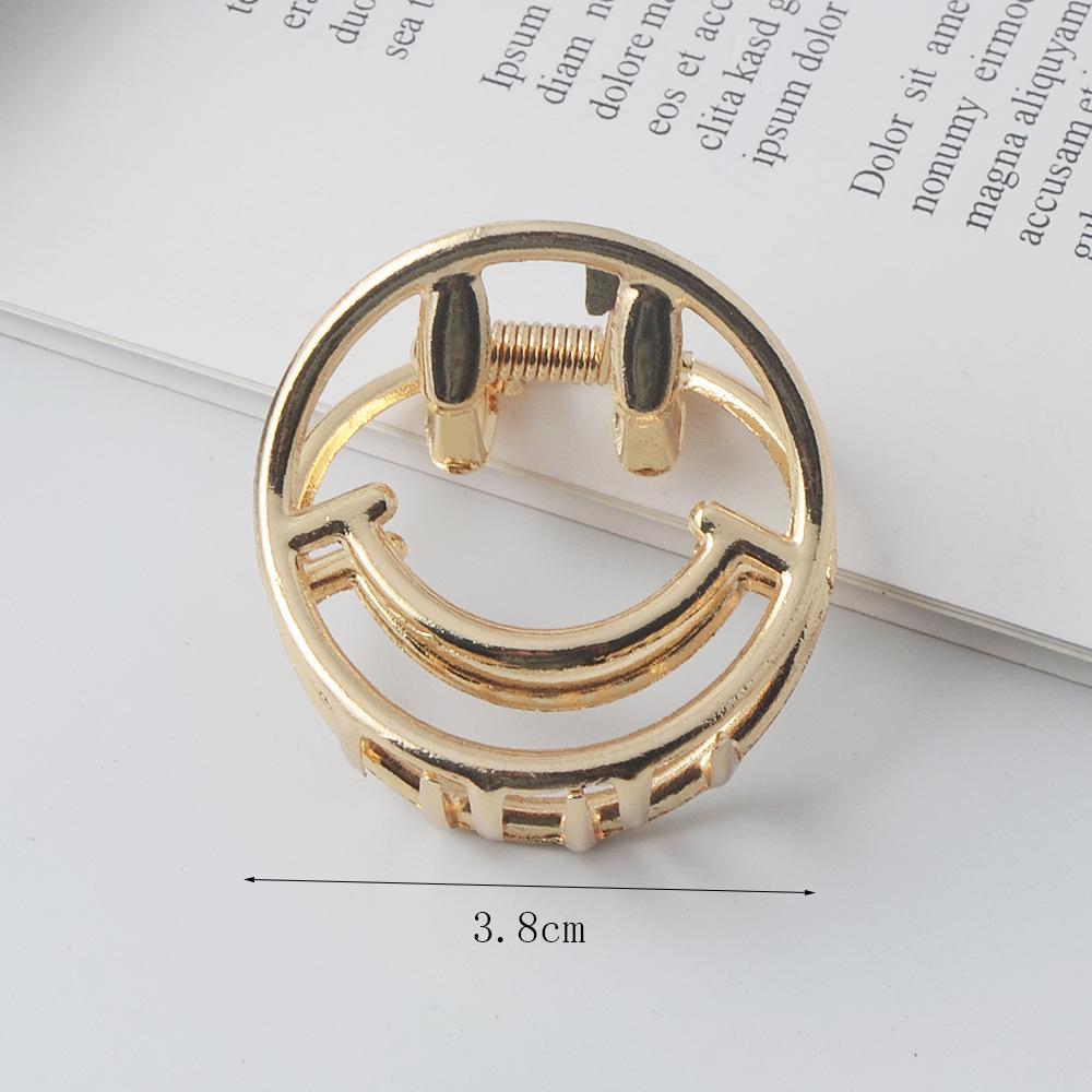 INS Minimalist Metal Claw Hairpin: Small & Medium Retro Hair Clip for European & American Styles, Korean Headwear