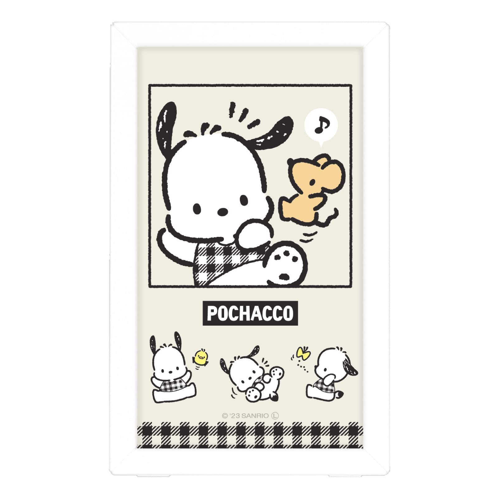 

Gourmandies Sanrio Characters Photo Frame AC Tap Pochacco SANG-306PC