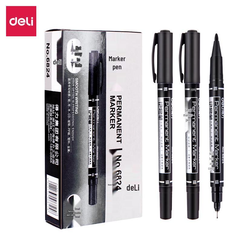 Deli Dual-Tip Oil-Based Markers