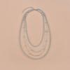 Personality, multi-layer stacked necklace women's light luxury exaggerated retro collarbone chain sweater chain