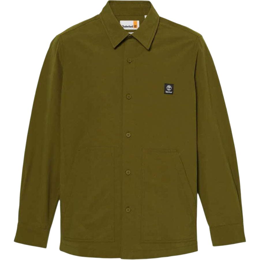Timberland Shirts Men's Khaki Lapel Moderate TB0A5M3J3021