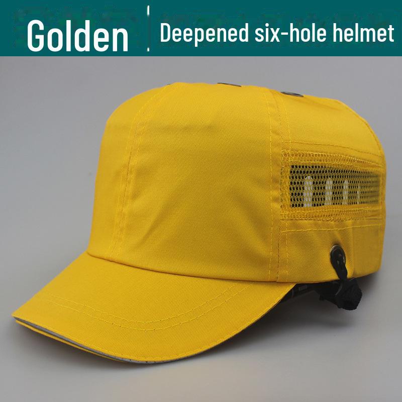 Lightweight Breathable Baseball-Style Safety Helmet for Welders
