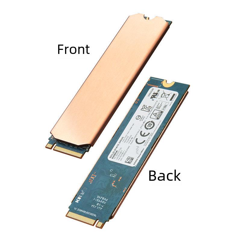 Hanche Copper Heat Sink Vest for M.2 SSDs (2242, 2280, 2230)