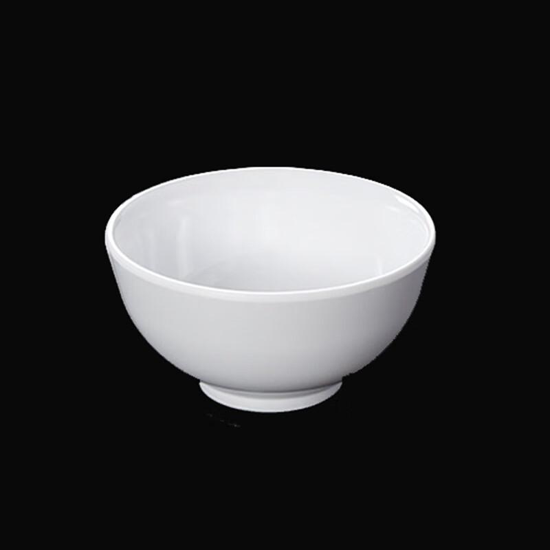 White Melamine Small Bowls, 10-Pack