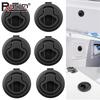 2/4/10Pcs Round Flush Pull Slam Latch Mount Lift Pull Handle Marine RV Boat Deck Locker Accessories for Latch Round Slam
