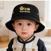 Korean Spring 2026 Baby Smiley Face Bucket Hat for Boys and Girls - Cute, Adorable, Sun Protection Fisherman Style