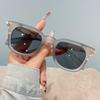 Square casual sunglasses UV protection fashion trend hot-selling driving sunshade versatile personalized sunglasses