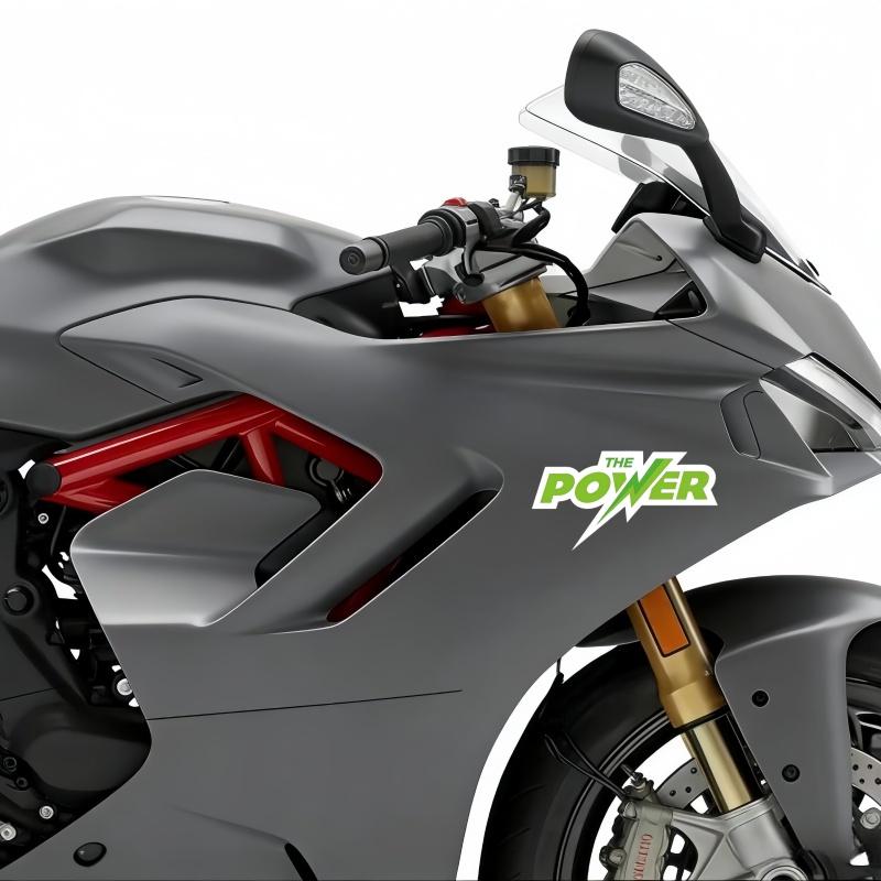 2 ability power style car stickers, suitable for all car decoration accessories