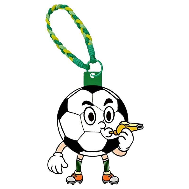 SAINTY Football Plush Keychain