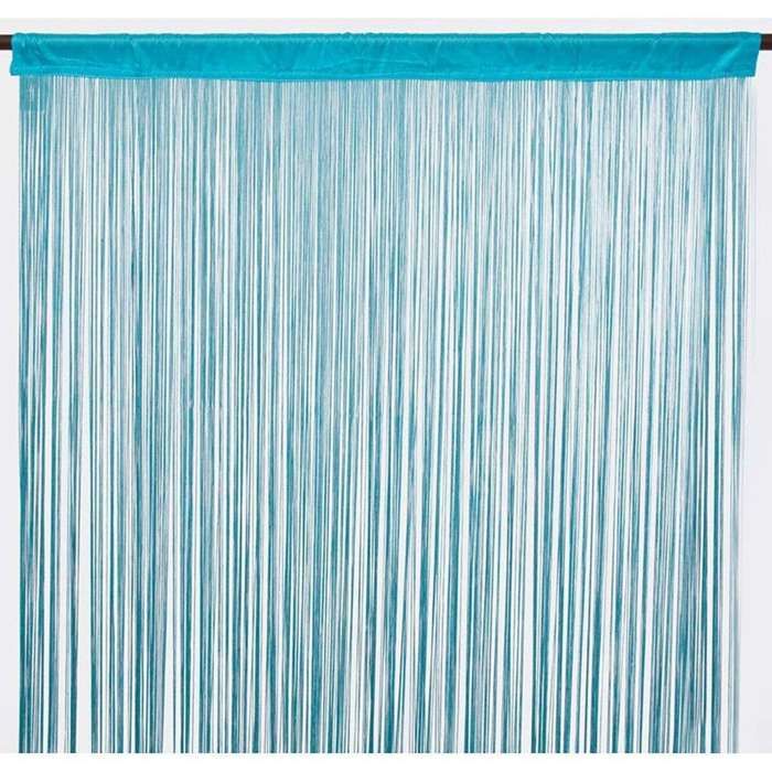 Blue String Curtain 90x200