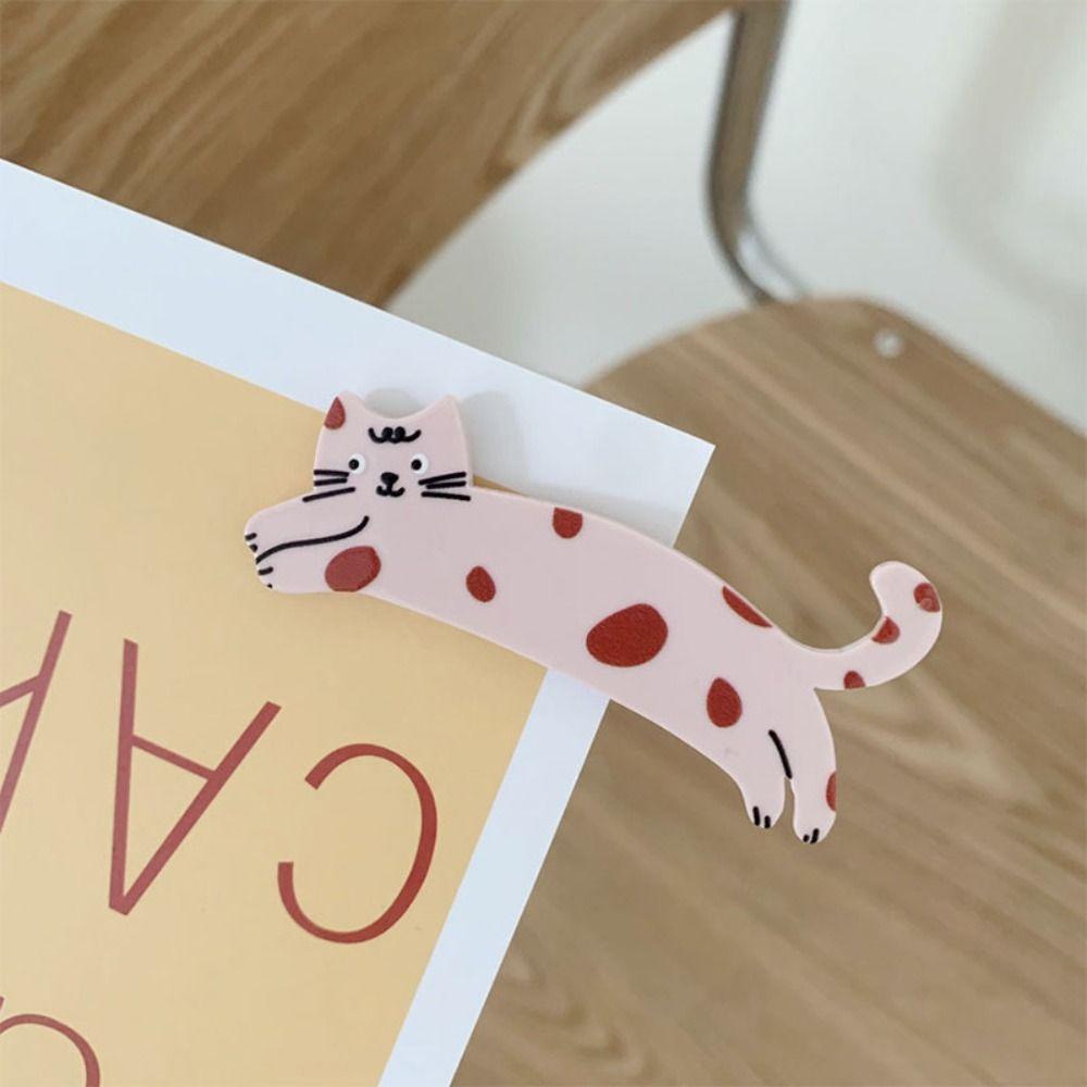 Pet Acetic Acid Hair Clip Cartoon Cat Duckbill Clip Sweet Cat Hair Clip  Party