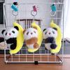 Mini Plush Toy Claw Machine Keychain Charms