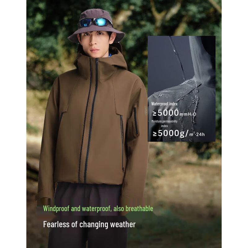 Bosideng B250331330 Outdoor Hooded Goose Down Parka