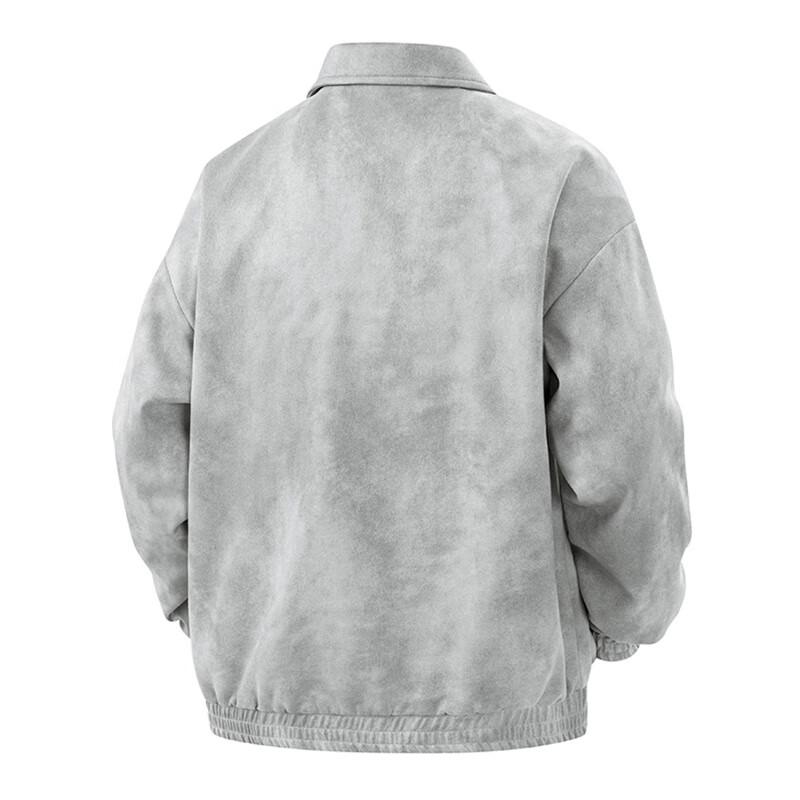 Mao Ren Men's Vintage Motorcycle Style Jacket