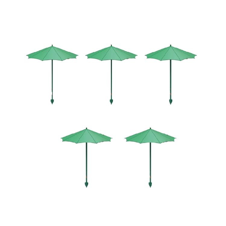 Outdoor Plant Umbrella Flower Side Multifunctional Garden Umbrella Shade for Potted Plant Outdoor Planter Pot Garden