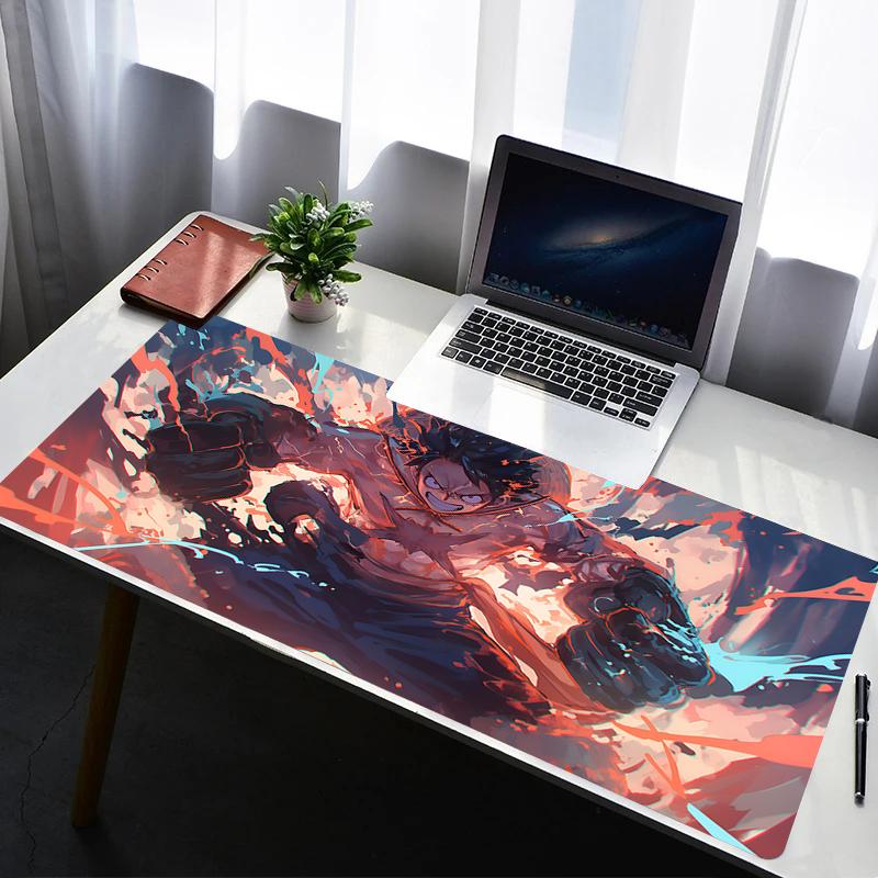 Mouse Pad Rubber HD Mousepad Office Desk Mat Pattern Gaming Mats Dragon Ball Extended Pad PC Accessories NonSlip Keyboard Mat