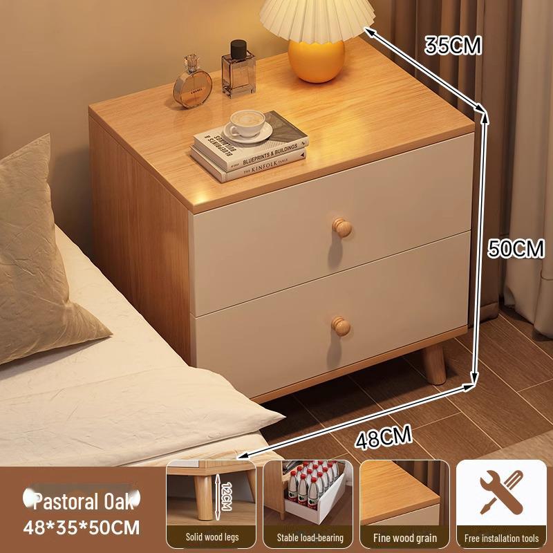 Modern Bedside Storage Cabinet for Bedrooms and Rentals