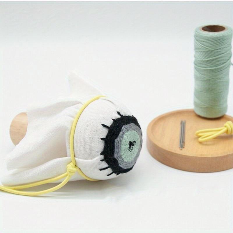 1PC DIY Wooden Darning Mushroom Patchwork Tool Mending Pants Clothes Weaving Crafts Needle Holder Thread Sewing Accessories