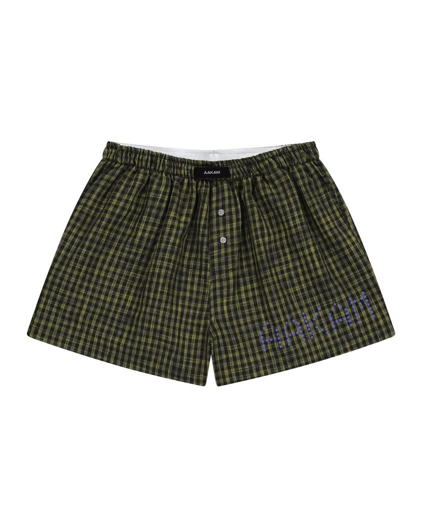 AAKAM Check Boxer (Mixed Yellow)