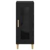 Sideboard in Black Oak Look 34.5 x 32.5 x 90 cm