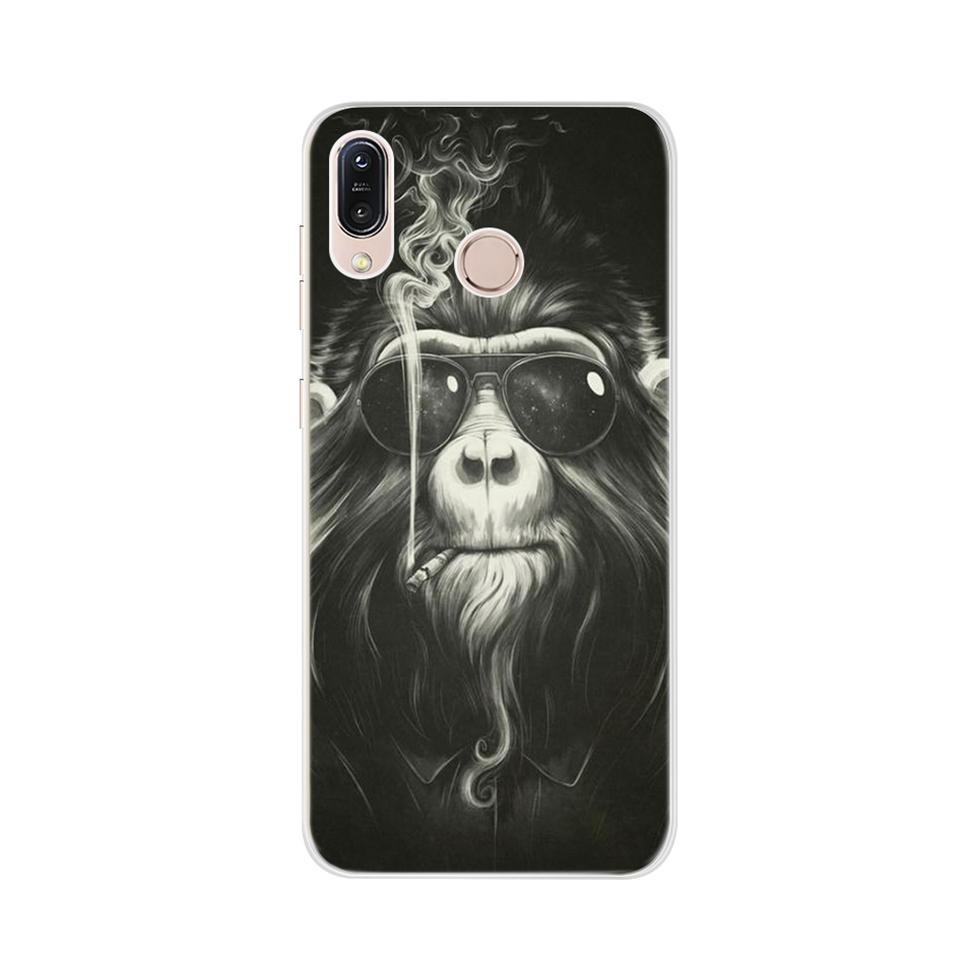For Asus Zenfone Max Pro M1 M2 ZB602kl ZB555KL ZB633kl ZB631kl ZB601KL Case Soft TUPU Silicone Cover for Asus ZB633kl Bumper