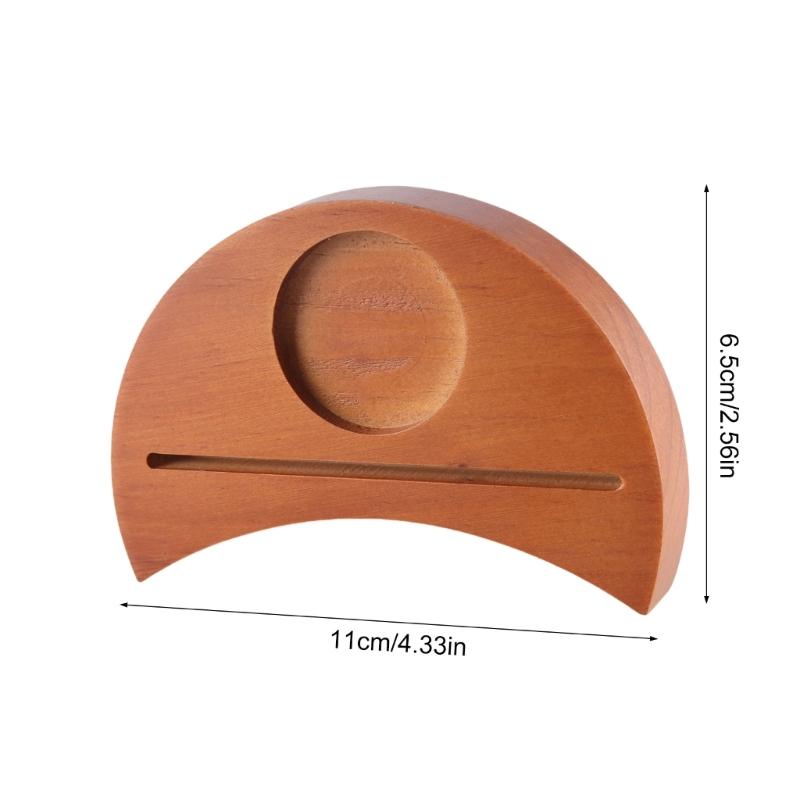 Moon Shape Tarot Card Holder Create Serenes Ambiances For Your Divination Tool Tarot Card Display Wood Craftsmanship
