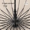 Maydu 24-Rib Oversized Automatic Straight Umbrella