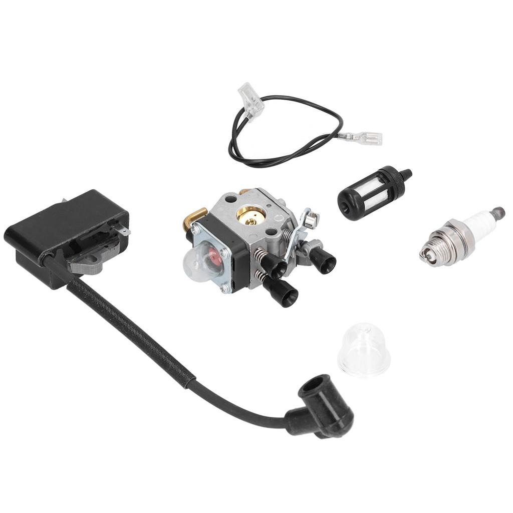 Carburetor Ignition Coil Sparking Plug Set for STIHL FS75 FS80 FS85 FC85 HT70 HS75 HS80
