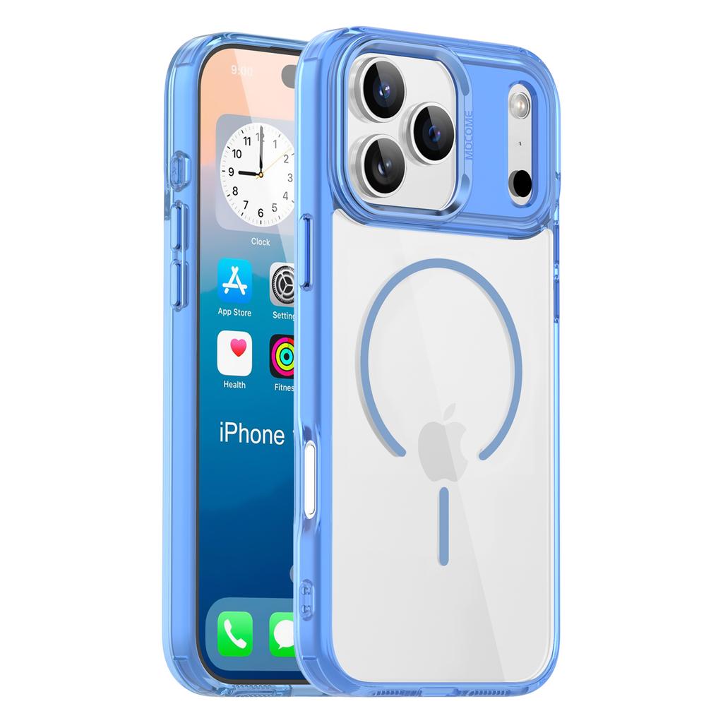 New Color Transparent Shockproof For Magsafe Phone Case For iPhone 17 17Pro 17 Air 17 Pro Max 16 15 14 13 12 Magnetic Wireless Charge Cover
