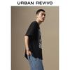 Men's Fashion Casual Color-block Embroidered Cotton T-shirt