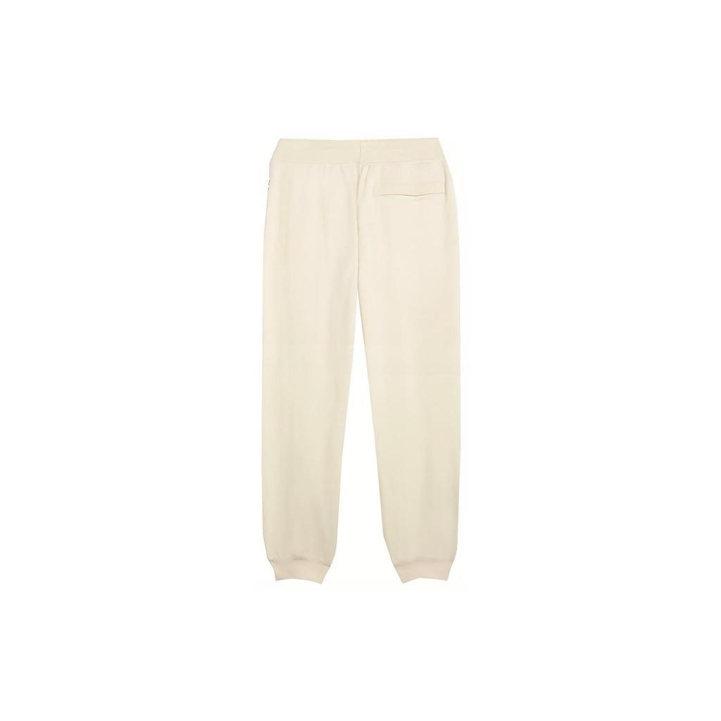 Puma MMQ Serie Einfarbige Lässige Mid-Rise Stricksporthose Unisex-Hose Weiß 620821-87