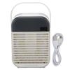 Portable   Conditioner Fan 3 Wind Speed Efficient Misting Low Noise USB   Conditioner Cooling Fan with Night Light