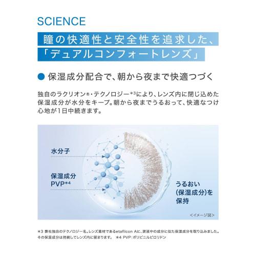 1-Day Acuvue Define Moist Sheer Allure, 30 lenses, BC 8.5, PWR +0.00