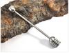 304 Stainless Steel Honey Stirrer with Beaded Handle