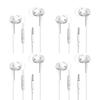 1/2/3/4Pcs Universal 3.5mm Wired Headphones Sport Earbuds with Bass Phone Earphones Stereo Headset with Mic Volume Control