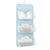 Breathable Hanging Closet Organizer Large Capacity Mesh Storage Bag  Student Dormitories
